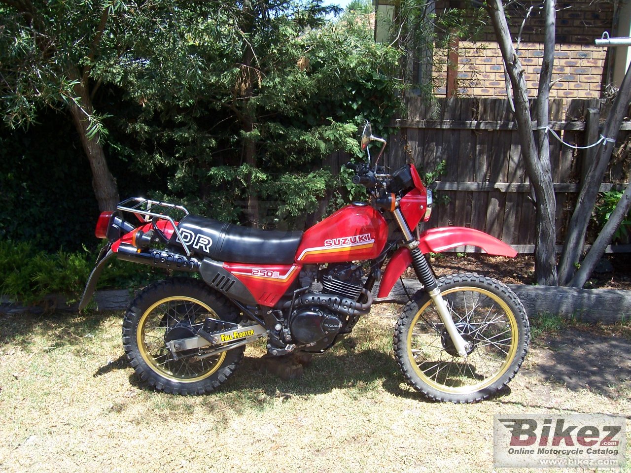 Suzuki DR 250 S poster